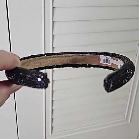 Headband Black Glitter Style NWT - Picture 4 of 5